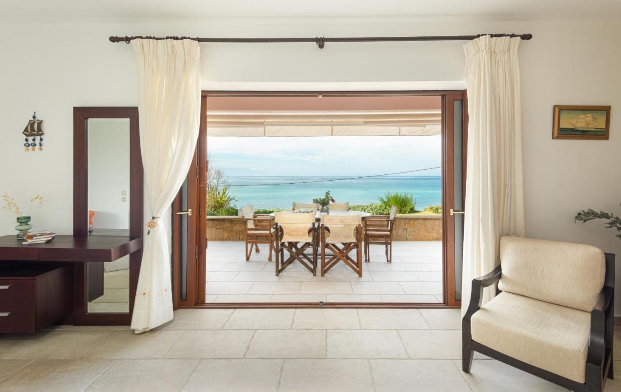 Seagrove, Beachfront Villa In Possidi #Feelslikehome Skála Foúrkas Buitenkant foto