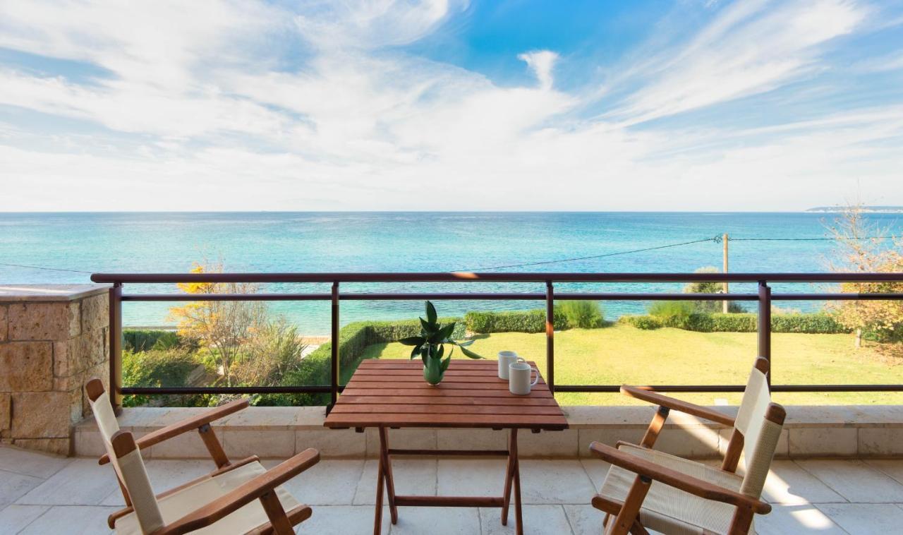 Seagrove, Beachfront Villa In Possidi #Feelslikehome Skála Foúrkas Buitenkant foto