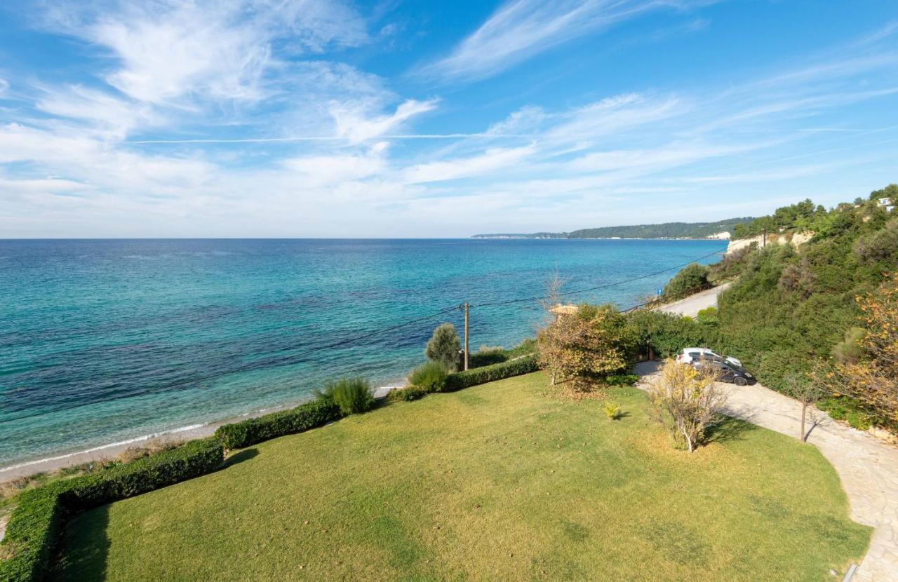 Seagrove, Beachfront Villa In Possidi #Feelslikehome Skála Foúrkas Buitenkant foto